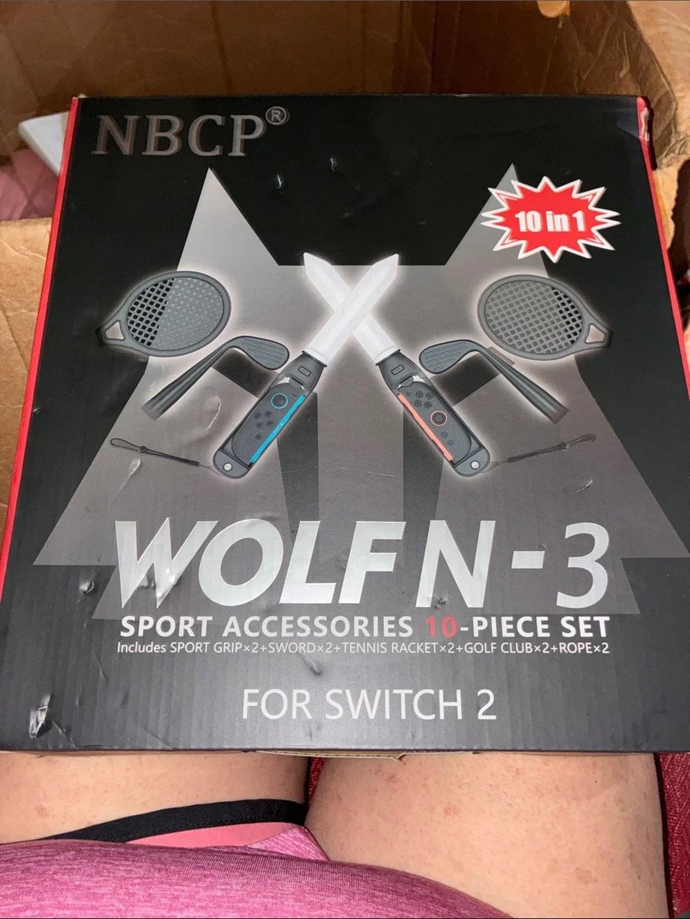 Switch 2 sport accessory 10 piece set